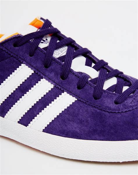 Adidas purple shoes